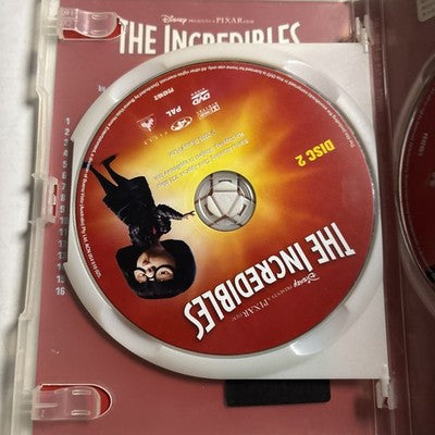 The Incredibles (DVD, 2004) Samuel L Jackson, Craig T. Nelson, Region 4