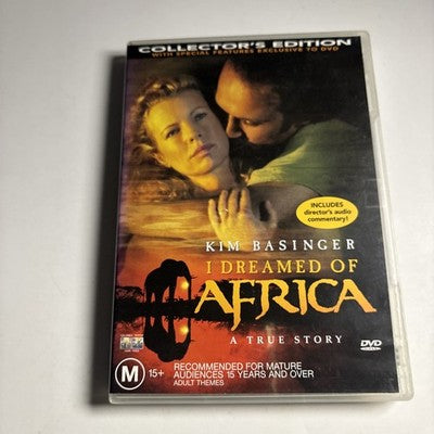 I Dreamed of Africa (DVD, 1999) Kim Basinger Region 4