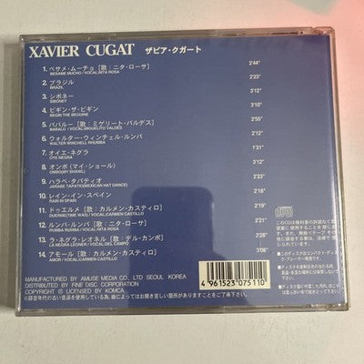 Xavier Cugat - Best Artist Collection (CD)  Obi Japan FO-111