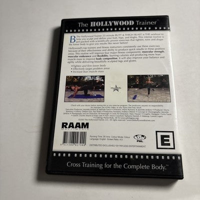 The Hollywood Trainer Butt & Thigh Blast DVD Region 4