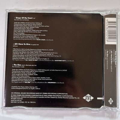 Backstreet Boys – Shape Of My Heart (CD, 2000)