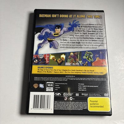 Batman - The Brave and the Bold : Season 2 : Part 1 : Vol 3 (DVD, 2009) Region 4
