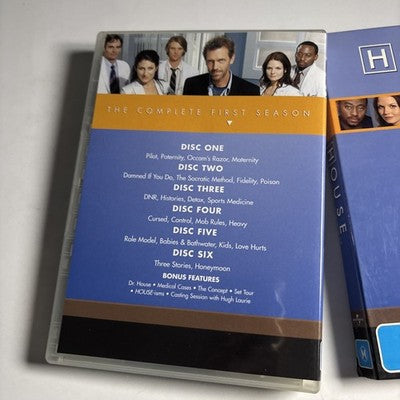 House : Season 1 (DVD, 2004) Region 4