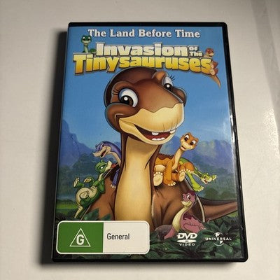 The Land before Time - Invasion of the Tinysauruses (DVD, 2005) Region 4,2 NEW
