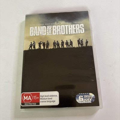 Band Of Brothers (DVD, 2001)  Region 4 War Steven Spielberg
