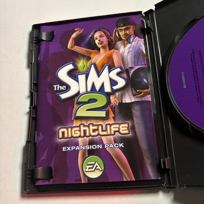 The Sims 2: Nightlife ~ Expansion Pack (PC CDROM Game  2005)