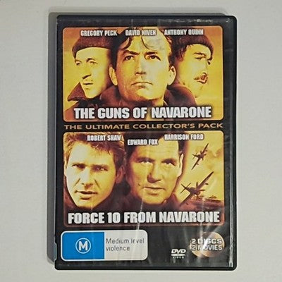 The Guns of Navarone / Force 10 from Navarone | Double Pack (DVD, 2007) Region 4