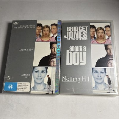 Bridget Jones: The Edge of Reason / about a Boy / Notting Hill (DVD, 2004)