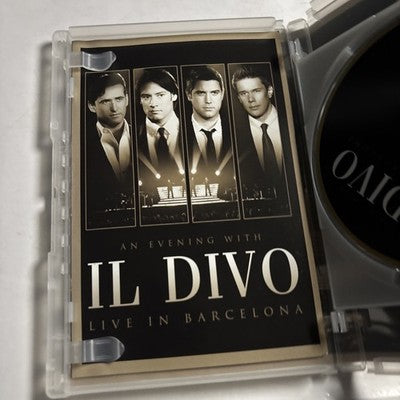 An Evening With Il Divo Live In Barcelona (DVD 2009) All Regions