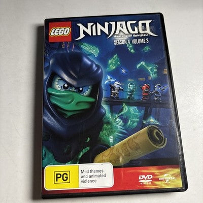 Lego Ninjago - Masters of Spinjitzu : Series 4 : Vol 3 (DVD, 2011) Region 4,2