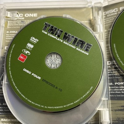 The Wire : Season 2 (DVD, 2002) Region 4