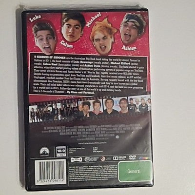 5 Seconds of Summer: Up Close and Personal (DVD, 2014) Region 4 NEW
