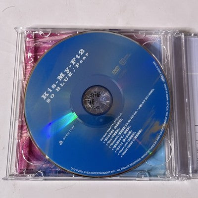 Kis-My-Ft2 – So Blue/Fear (CD + DVD, 2021, 2-Disc) Japan Obi AVCD-61128B