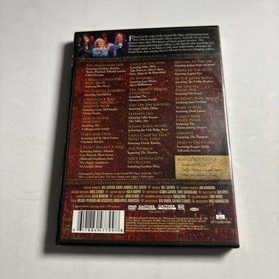 Nashville Homecoming by Bill & Gloria Gaither (DVD, 2009) All Regions