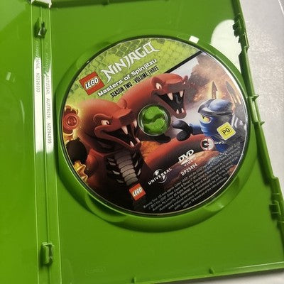 Lego Ninjago - Masters of Spinjitzu : Series 2 : Vol 1 2 3 (DVD 2011) Region 4,2