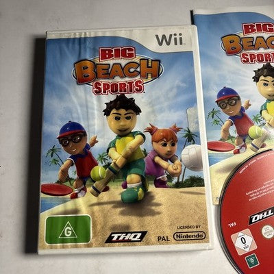 Big Beach Sports (Nintendo Wii) PAL Manual