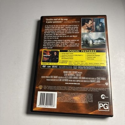 Firefox (DVD, 1982) Clint Eastwood Region 4 NEW