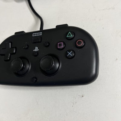 Hori PS4 Mini Gamepad PlayStation Wired Controller With Turbo Rapid Fire PS4-099