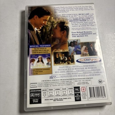 Mrs Winterbourne (DVD, 1996) Ricki Lake, Brendan Fraser Region 4 NEW