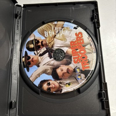 Super Troopers (DVD, 2001) Kevin Heffernan, Paul Soter, Erik Stolhanske Region 4