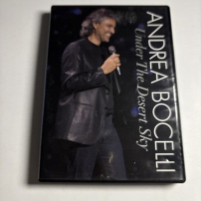Andrea Bocelli - Under the Desert Sky (DVD, 2006) All Regions