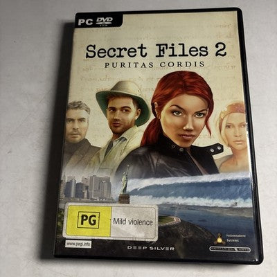 Secret Files 2 Puritas Cordis PC DVD-ROM Hidden Object Game