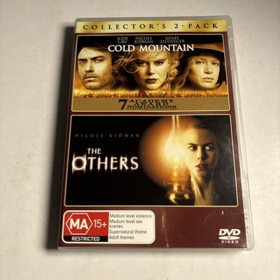Cold Mountain / The Others (DVD, 2003) Nicole Kidman Region 4