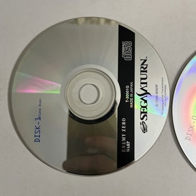 Enemy Zero SEGA Saturn SS NTSC-J JAPAN Survival Horror 1996 Game Complete