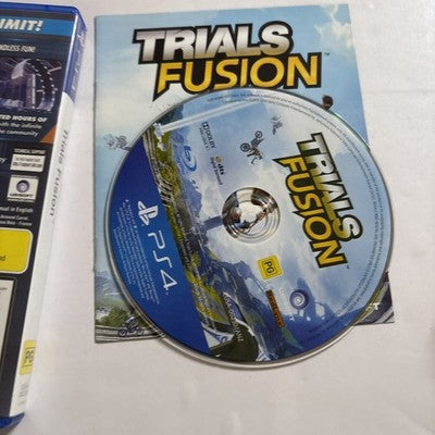 Trials Fusion Sony PlayStation 4 Game PS4 Complete With Manual