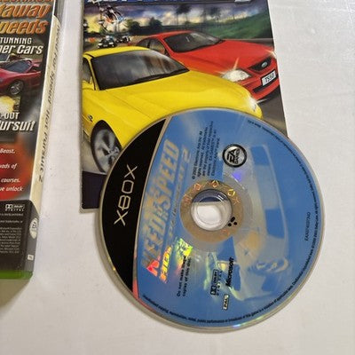 Need For Speed Hot Pursuit 2 Xbox Original PAL Complete With Manual