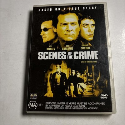 Scenes of the Crime (DVD, 2000) Jeff Bridges Region 4