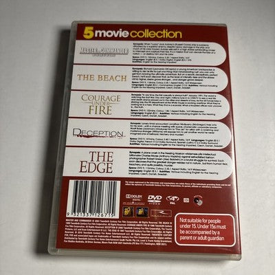 Master and Commander / the Beach / Courage under Fire / Deception / the Edge DVD