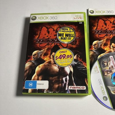 Tekken 6 Xbox 360 Manual PAL
