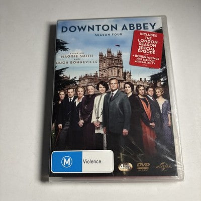 Downton Abbey : Season 4 (DVD, 2013) Region 4,2 *New Sealed*