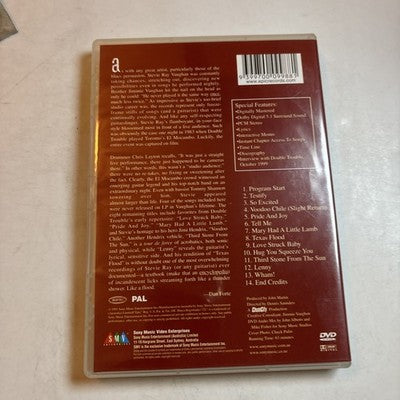 Stevie Ray Vaughan and Double Trouble - Live at the El Mocambo (DVD, 1991)