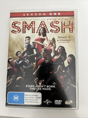 Smash : Season 1 (DVD, 2012, 4-Disc) Region 4 &2