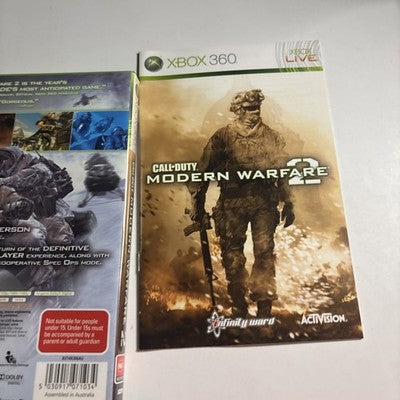 Call of Duty : Modern Warfare 2 - Xbox 360 Game in Case w/ Manual PAL
