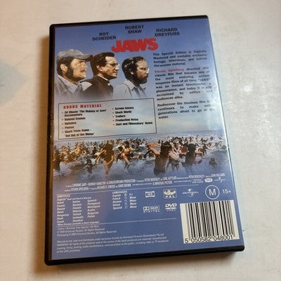 Jaws (25th Anniversary Collector's Edition, DVD, 1975) Roy Schieffer Region 4