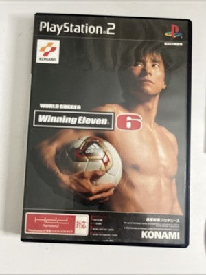 World Soccer Winning Eleven 6 PS2 Sony PlayStation NTSC-J Japanese Complete