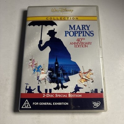 Mary Poppins (Special Edition, DVD, 1964) Julie Andrews Region 4