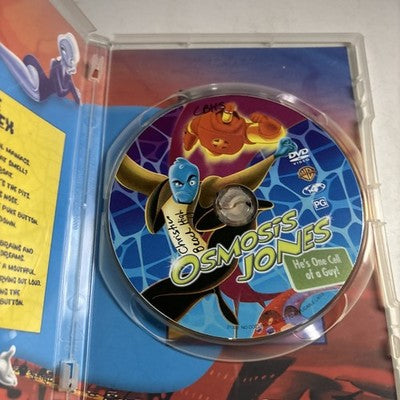 Osmosis Jones (DVD, 2001) Laurence Fishburne, William Shatner, Region 4