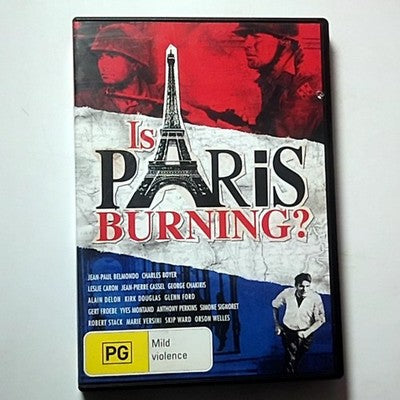 Is Paris Burning? (DVD, 1966) Jean-Paul Belmondo, Charles Boyer Region 4