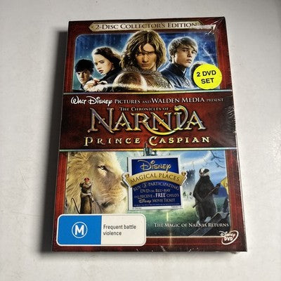 The Chronicles of Narnia - Prince Caspian (Collector's Edition, DVD, 2008) NEW