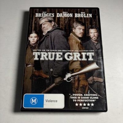 True Grit (DVD, 2010) Jeff Bridges, Josh Brolin, Matt Damon Region 4