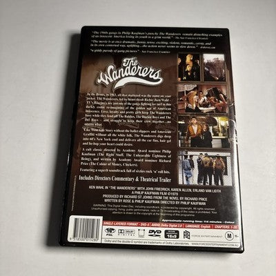The Wanderers (25th Anniversary Edition : Limited Edition, DVD, 1979) Region 4