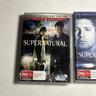 Supernatural : Season 1 & 2 (DVD, 2005) Region 4