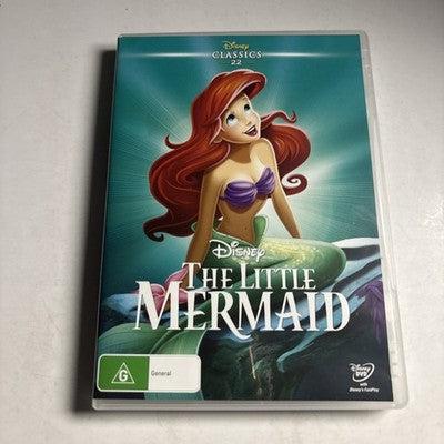 The Little Mermaid (DVD, 1989) Disney Region 4