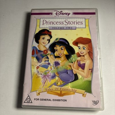 Princess Stories - Tales of Friendship : Vol 2 (DVD, 2005) Region 4