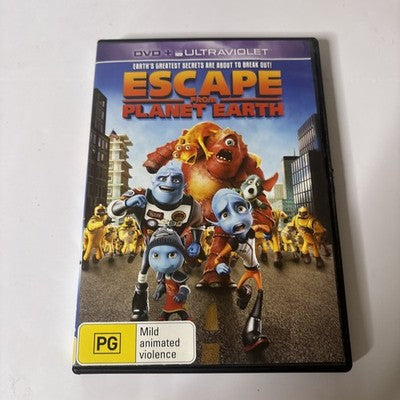Escape from Planet Earth (DVD, 2013) Region 4 NEW