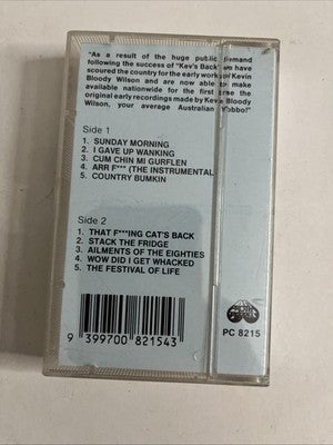 Kevin Bloody Wilson – Your Average Australian Yobbo (Cassette, 1986) Australia